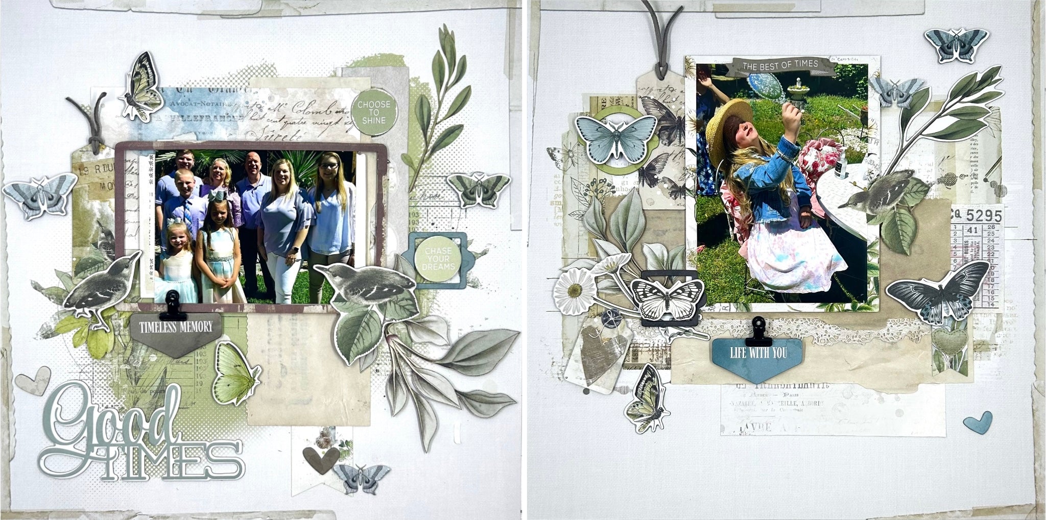 Timeless Memory 2-Page Layout